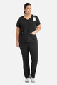 matrix-pro-v-neck-scrub-top-black-front-style.jpg
