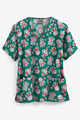 Holiday-Monsters-V-neck-Green-Christmas-Scrub-Top.jpg