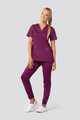 ladies-medical-scrub-top-wine-flex-zone-style.jpg