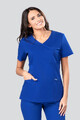 Ladies-Scrub-Top-Royal-Blue-flex-zone.jpg