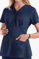 Butter-Soft-Stretch-Side-Panels-Maternity-Scrub-Top-Navy-Pocket.jpg