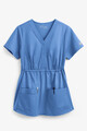 Butter-Soft-Stretch-Side-Panels-Maternity-Scrub-Top-Ceil-Blue-Pockets.jpg
