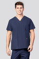 Unisex-Scrub-Top-Club-Navy-front.jpg