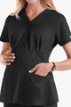 Butter-Soft-Stretch-Side-Panels-Maternity-Scrub-Top-Black-Pocket.jpg