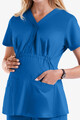 Butter-Soft-Stretch-Side-Panels-Maternity-Scrub-Top-Royal-Blue-Pocket.jpg