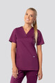 ladies-medical-scrub-top-wine-flex-zone.jpg