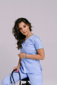 Sky Blue  Medical Uniform Lena Exclusive