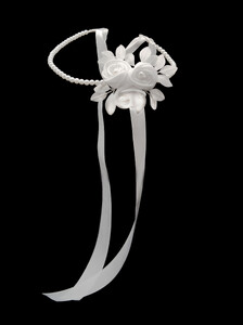 Original communion flower made of pearls