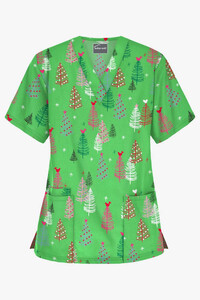 Joy Forest Gecko Green Christmas Tunic