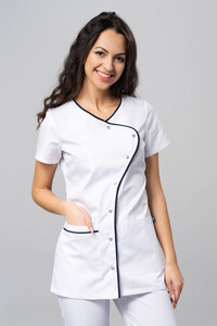 Women's medical tunic Luise White