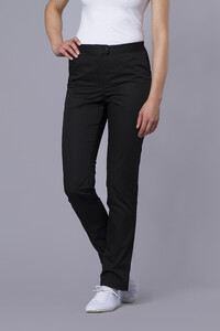 Button trousers black
