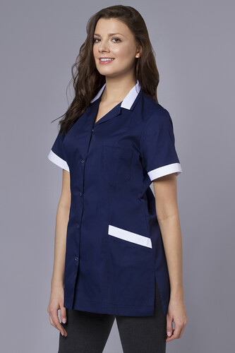 Healtcare uniform top navy Ivy