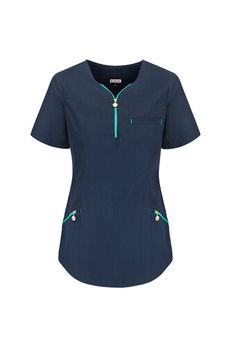 ladies-top-medical-zip-neckline-navy-green-emma.jpg