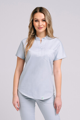 Light Grey Medical Scrub Sonia