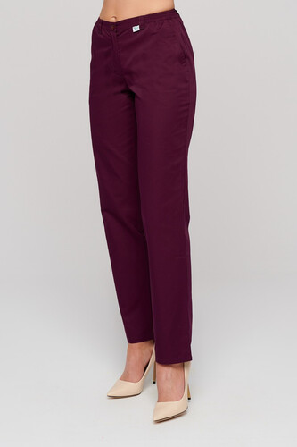 Long wine medical pants Gloria  