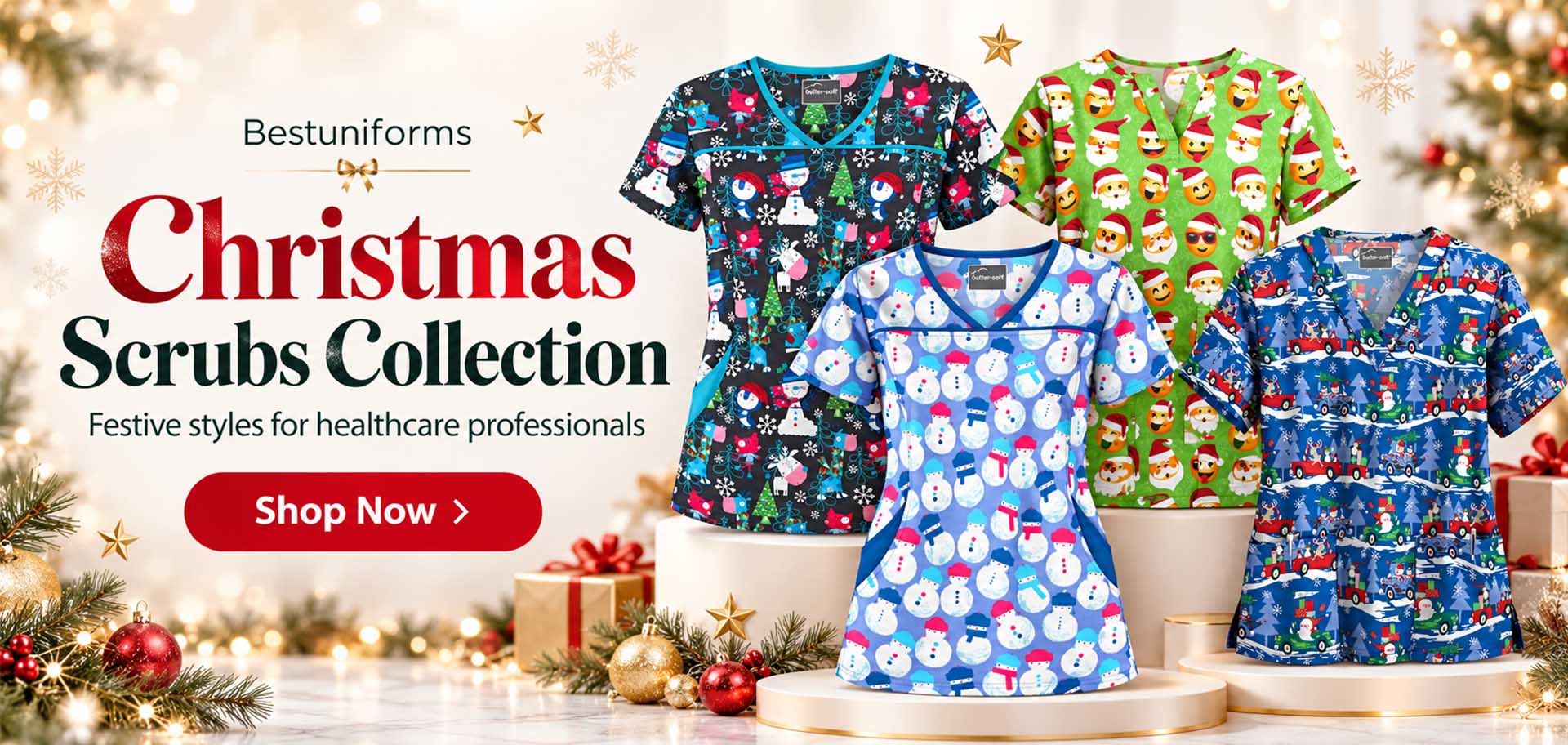 Christmas Scrubs Collection | BestUniforms
